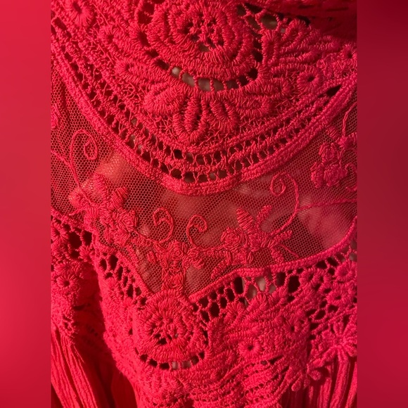 TORRID crinkle lace blouse-3X(22-24) NWT - Picture 3 of 6